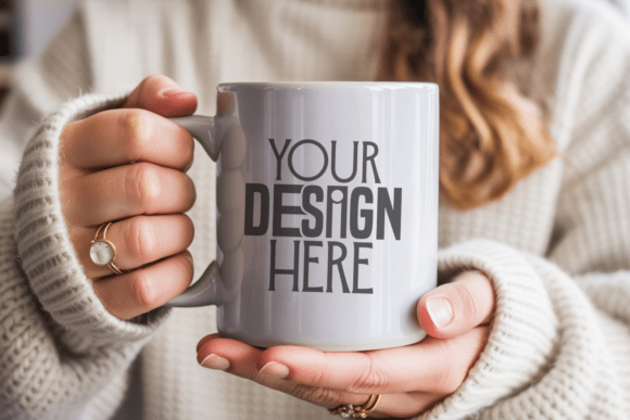 Ceramic Coffee Mug Mockup: Elevating Local Business Branding with Practical Design