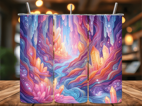 Crystal Cave Fantasy World Tumbler Wrap Review for Real Crafting