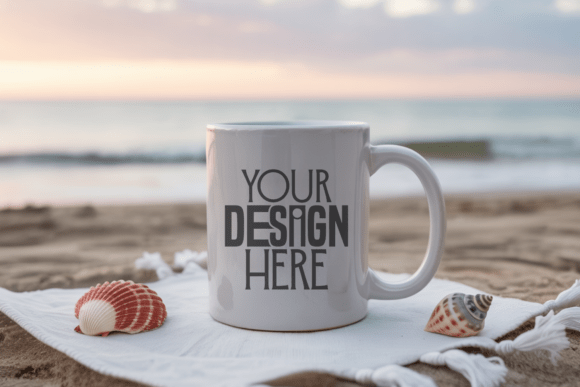 Summer Beach Mug Mockup: A Product Mockups Review for Digital Sellers
