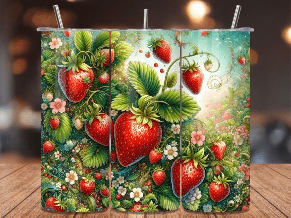 Vintage Strawberry Vine Tumbler Wrap Review: A Designer’s Perspective